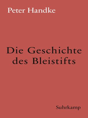 cover image of Die Geschichte des Bleistifts